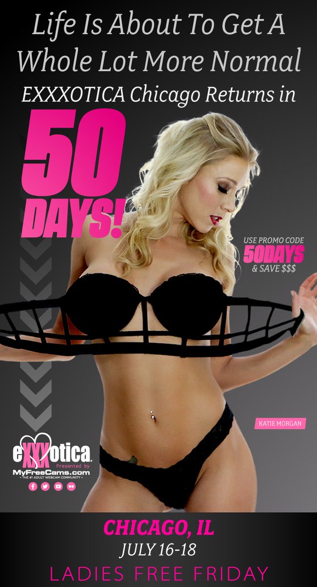 EXXXOTICA's tweet photo. Hey #Chicago,
Now's Your Chance To Save Some $$$ On #Tickets!
Use Promo Code: 50DAYS
https://t.co/Vu0ajIYcYe
#GetSome #SaveSome https://t.co/V6uixUpbIb