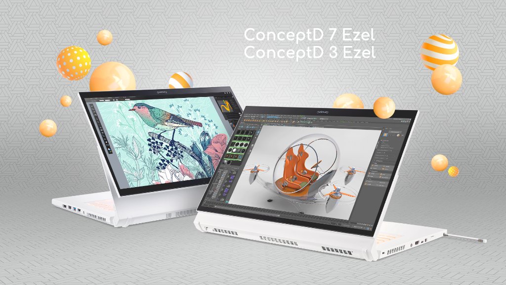 AcerUK_Official's tweet photo. We’re also offering new perspectives on old friends over at #NextAtAcer, with the #ConceptD3Ezel and #ConceptD7Ezel, now coming with:

✅ Up to the latest NVIDIA® #RTXStudio GPUs
✅ Up to 11th Gen Intel® Core™ Processors

https://t.co/j3ExePH8KN https://t.co/lRE1DJFSxe