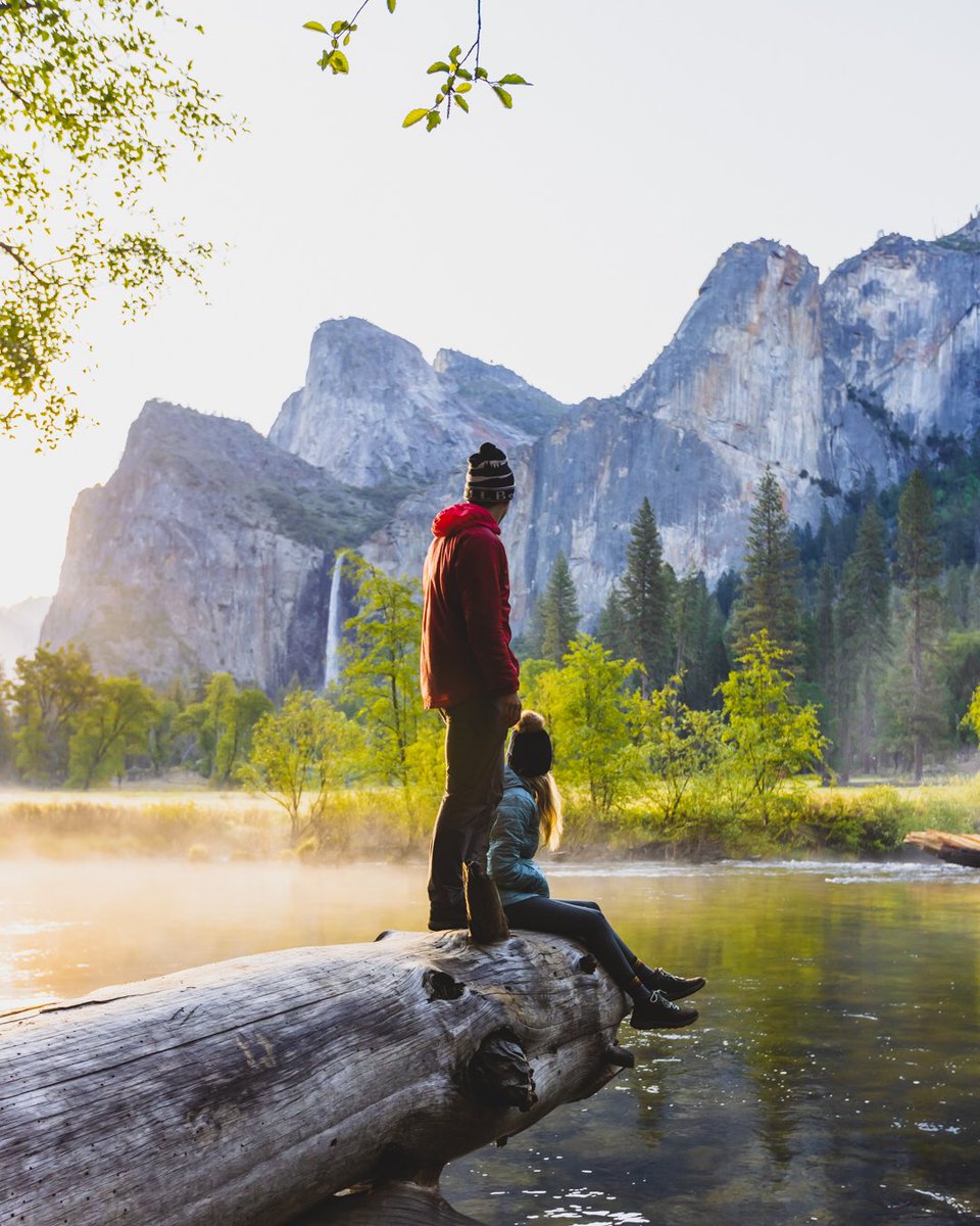 Just got back from Yosemite and already missing the sunrise above the Merced River. #yosemite #NationalPark