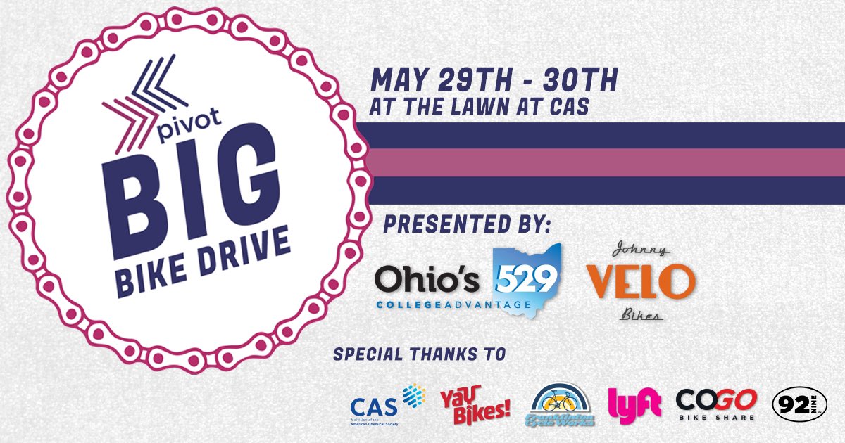 This Saturday, May 29th and Sunday, May 30th, from 10am to 4pm, there will be a team of volunteers on The Lawn at CAS (2540 Olentangy River Rd) ready to collect your donations!