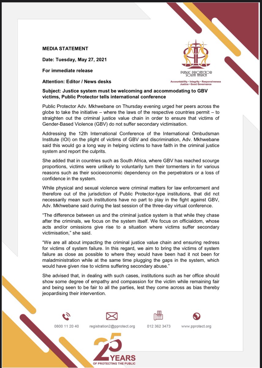 Public Protector South Africa tweet media