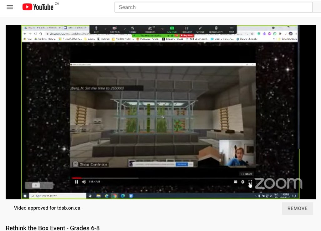 ZeliaMCT's tweet photo. Woohoo! McMurrich JPS student design teams really explored a variety of ways to showcase their learning & designs from 3D models to MinecraftEDU to Google Drawings @McM_MsR @kamla_sharbear
#aweSTEM 🚀
#RethinkTheBox21 #RethinkTheBox
@tdsb @tdsbvs
@raycmercer @s_m077 @CanadaGrant https://t.co/DQ5vrcez3r