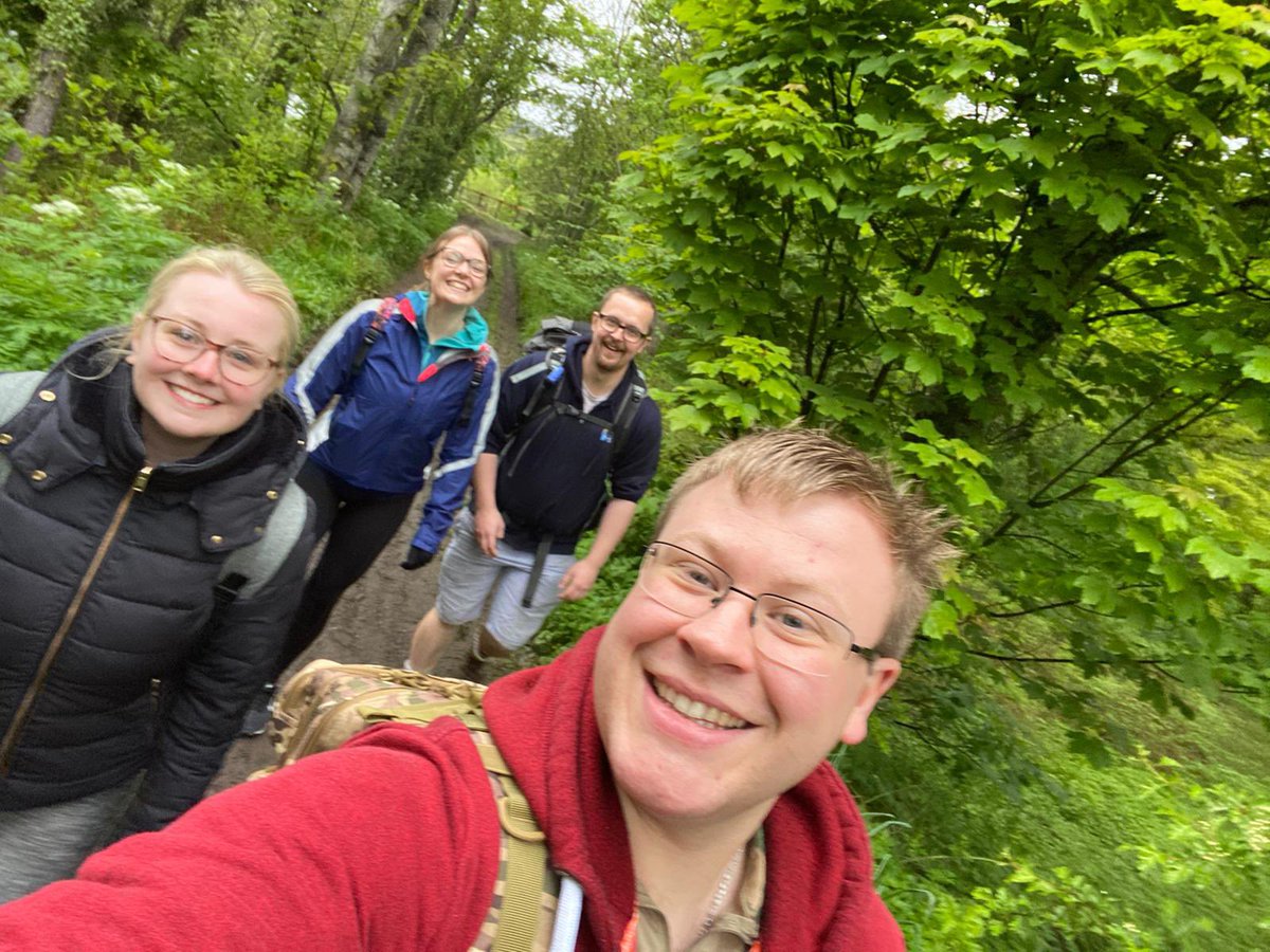 group_scotia's tweet photo. Another great practice walk for our fundraiser on 21 August.

Today’s practice saw the team walk over 18.5 miles through mud and hills, whilst also avoiding cattle and a firing range!

To find out more or to donate, please visit our website for more info➡️ https://t.co/x3sT1rjLS8 https://t.co/vSBj95if3s