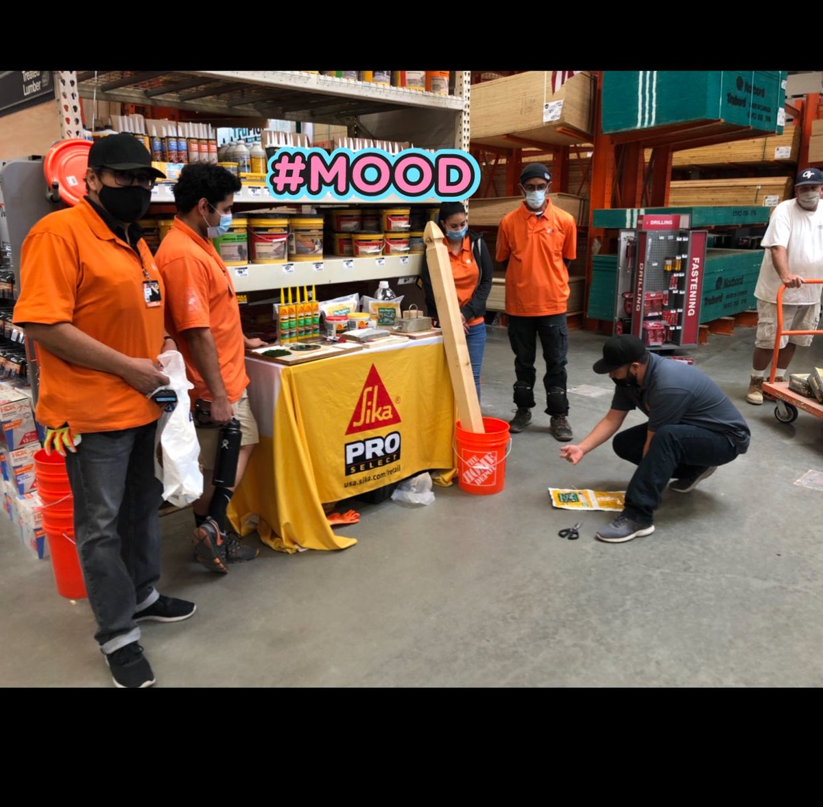 DCarlitozzz13's tweet photo. A big shout out to the Ontario Home Depot #6884 and store manager Michelle for inviting me in to do a Sika PK  for her and the Pro team. We value your support and partnership. @Michelle_6884 @OntarioHD_6884 @NikkiJ6875 @octavio_S1KA https://t.co/xZE9U5XKoN