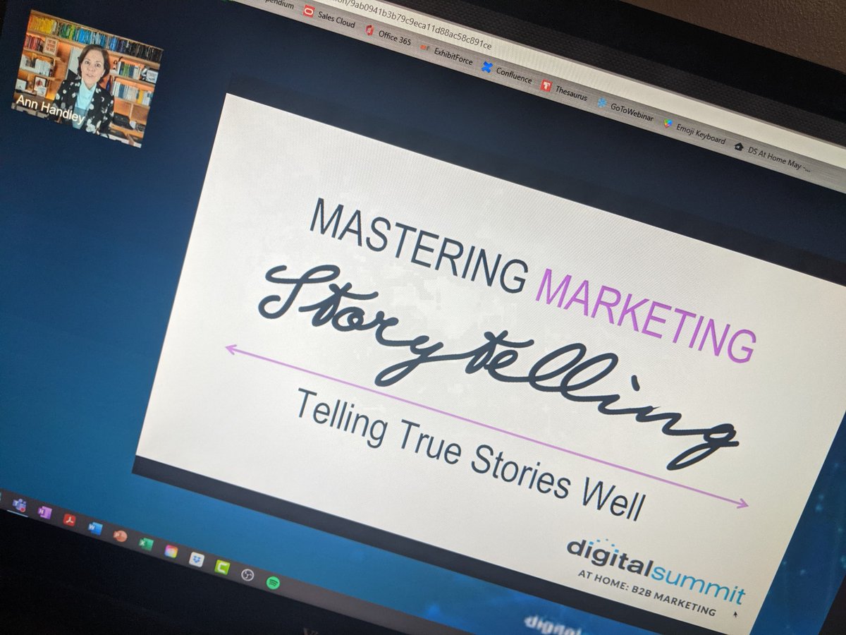 MitchRoush's tweet photo. Day 3; Keynote
B2B Marketing Storytelling w/ @annhandley
#DSAtHome π‘ https://t.co/b1v59xN9Rl