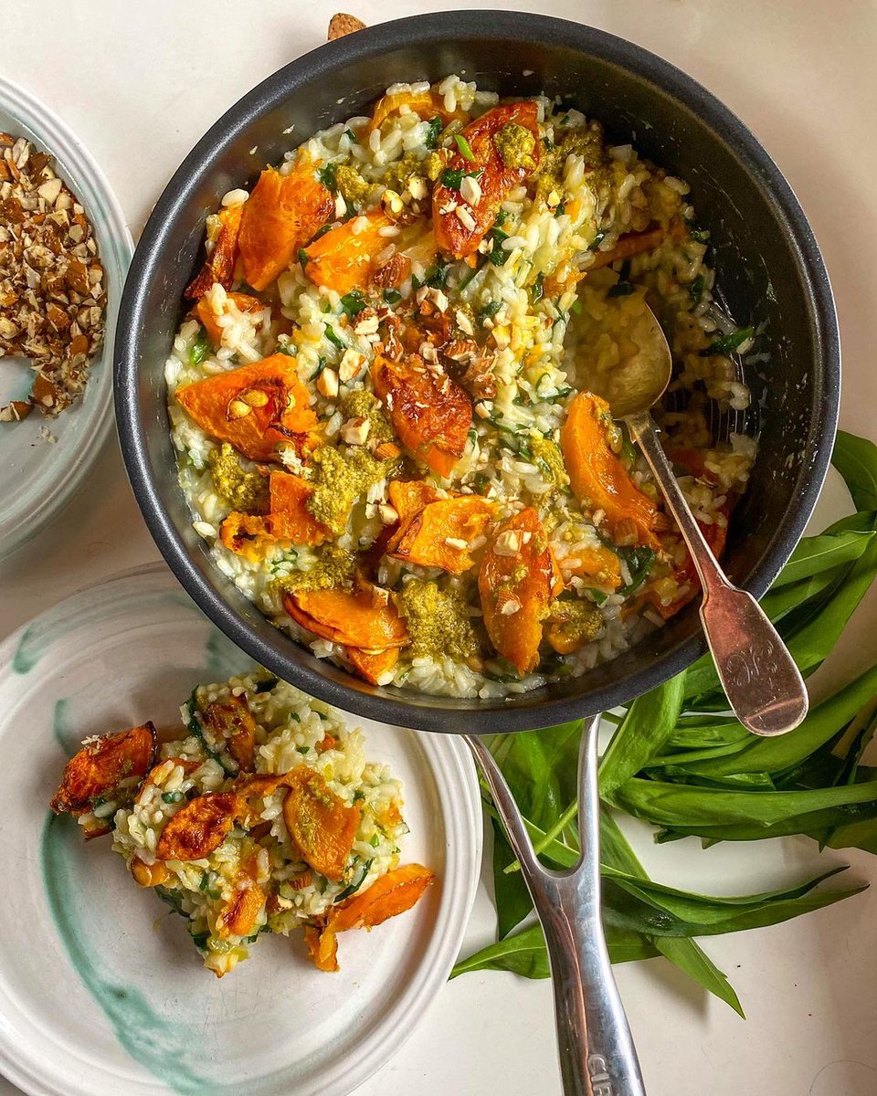 CirculonUK's tweet image. Roasted squash and wild garlic risotto from the talented Ed Mifflin.

Serve up your dishes with pride from our Circulon C Series range 👉 circulon.uk.com/collections/st… #fearlesscooking