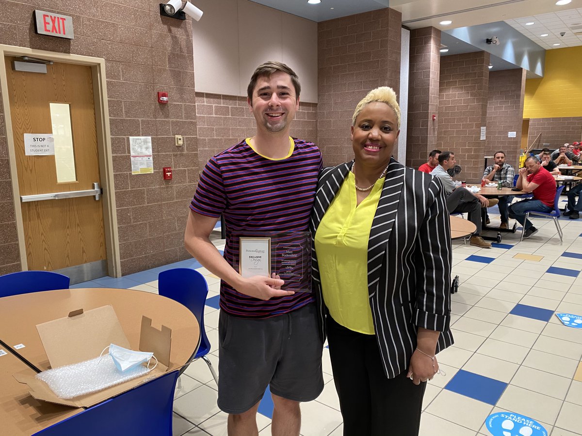 Help us in congratulating our second All for One award recipient, <a href="/MrBTheTeach/">Marcus Burchfield</a>, a FHS Social Studies Teacher - for his work in advancing inclusive practices and equitable outcomes for our students. <a href="/HSEsst/">HSE Student Success Team</a> @PettigrewDEI <a href="/UrbanJason/">Jason Urban</a>