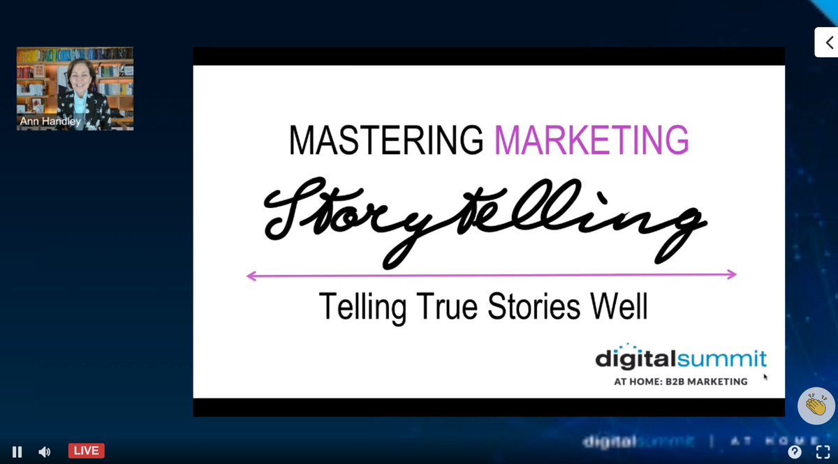 thebobcargill's tweet photo. I'm super happy to be tuning in for the keynote presentation being delivered right now by @annhandley @MarketingProfs at @DigitalSummits #DSatHome... https://t.co/lTW7EEeGa3