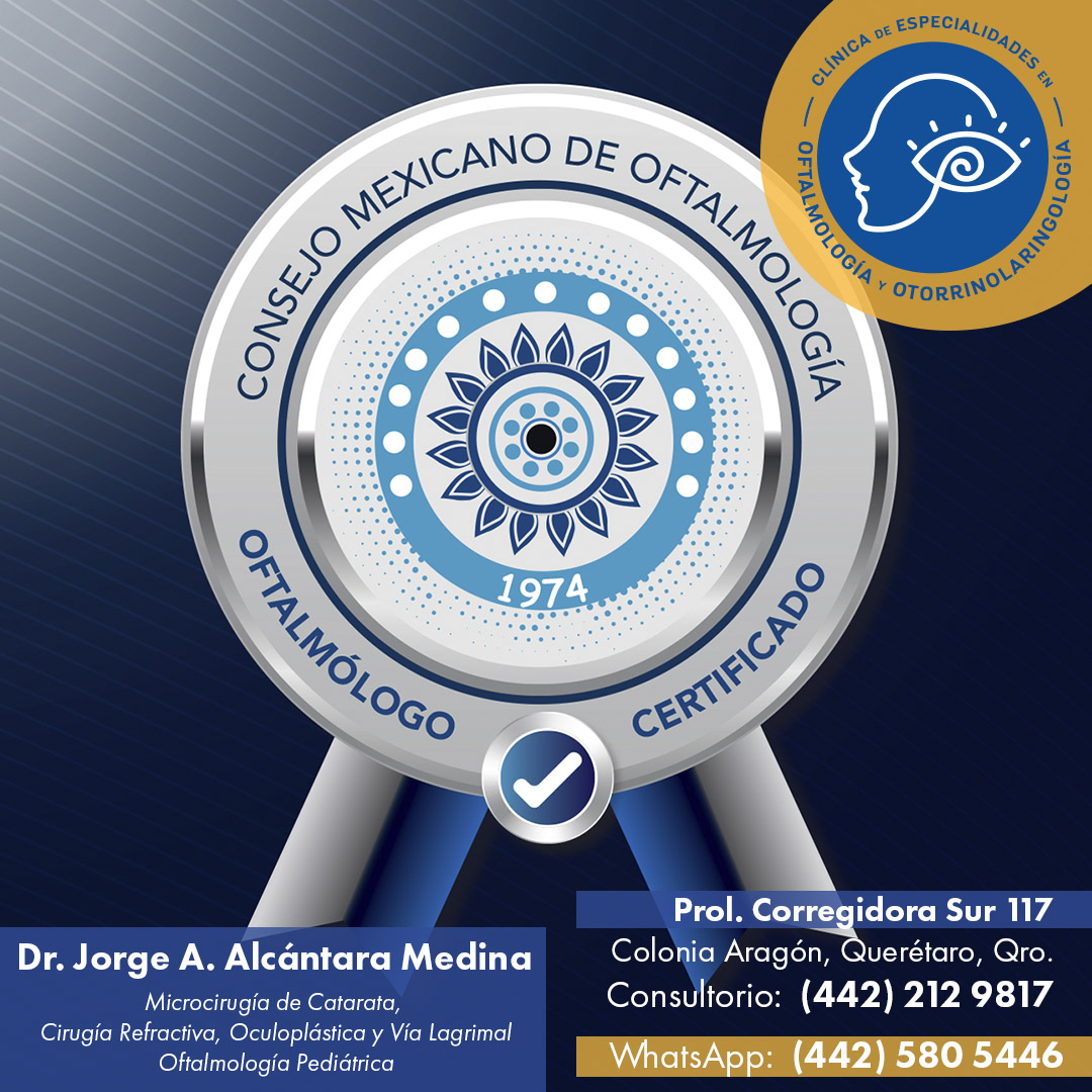 Dr. Jorge A. Alcántara Medina (@CirugiaCatarata) on Twitter photo 2021-05-27 17:20:55 Whatsapp: (442) 580 5446
Consultorio: (442) 212 9817
#OftalmologoAlcantara #OftalmologoMedina #Oftalmo #OftalmologoenCorregidora #OftalmologoenQueretaro #Otorrino #Otorrinolaringologia #OftalmologiaPediatricaQueretaro #CirugiaRefractivaQueretaro #SoyOftalmologoCertificado Whatsapp: (442) 580 5446
Consultorio: (442) 212 9817
#OftalmologoAlcantara #OftalmologoMedina #Oftalmo #OftalmologoenCorregidora #OftalmologoenQueretaro #Otorrino #Otorrinolaringologia #OftalmologiaPediatricaQueretaro #CirugiaRefractivaQueretaro #SoyOftalmologoCertificado