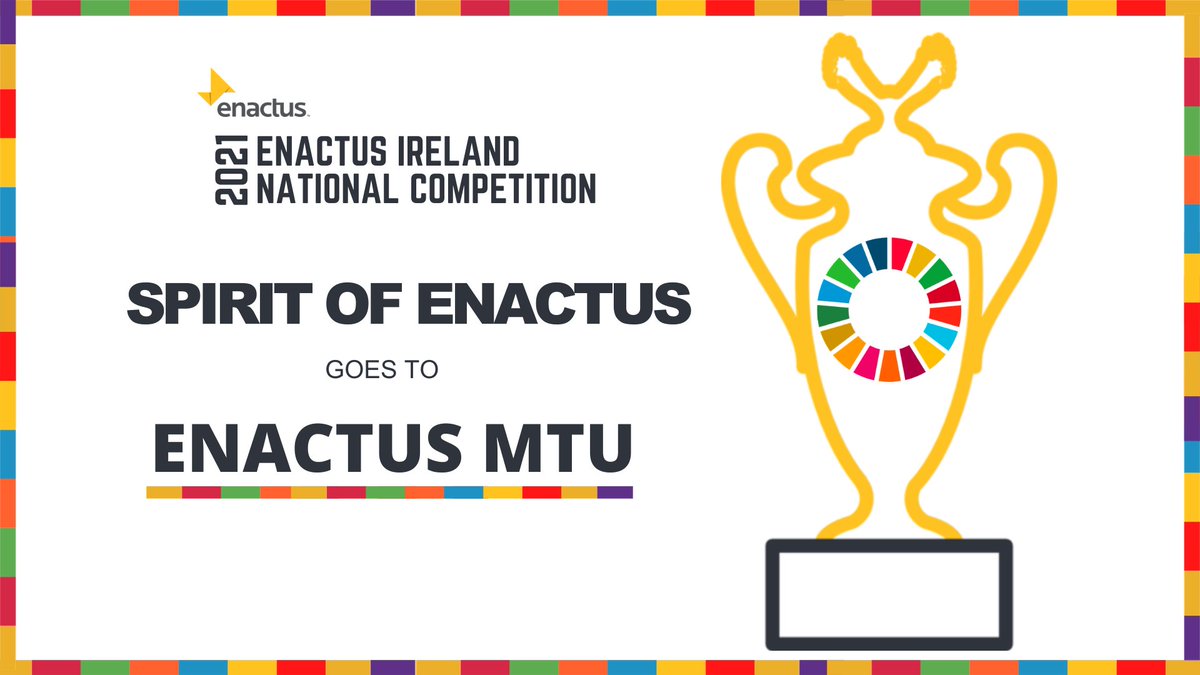 enactusIreland's tweet photo. So delighted for @Enactus_MTU on receiving the Spirit of Enactus Award 2021! You guys have embodied the values of @Enactus this year and are a credit to yourselves and @MTU_Cork ✨✨ #EnactusIRE21 #WeAllWin https://t.co/SXBzfv3Mfw