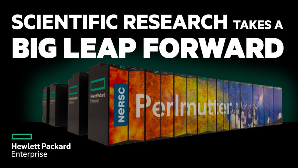 HPE_Cray's tweet image. Unveiled by @NERSC, next-gen supercomputer #Perlmutter will play a key role in advanced computing, #AI, data science and more. We can’t wait to see where this takes us! #HPECrayComputing @AMDServer
@NvidiaHPCDev hpe.to/6017yG0Ff