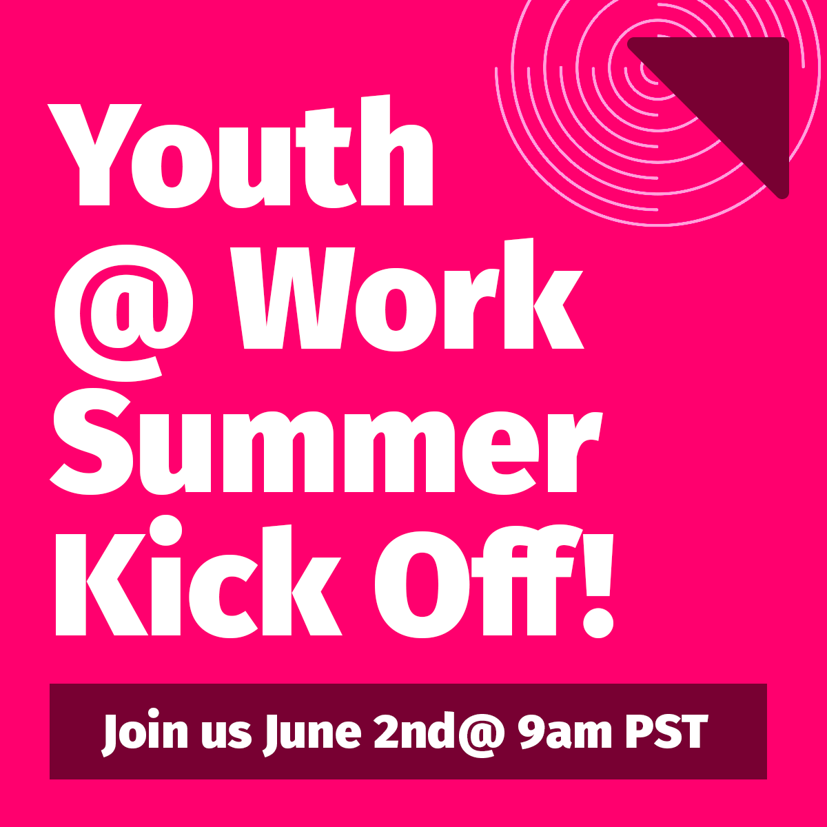 LA County youth can earn $15/hr in a job that leads to a career pathway through our Youth@Work program.

Join us for our summer kick off on June 2nd via Facebook Live to learn more. 

🎥 facebook.com/lacountywdacs