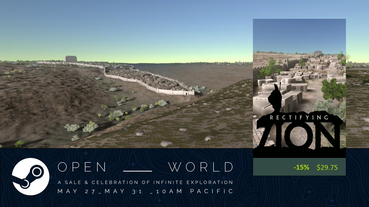 QuasistellarGD's tweet photo. Our early access game, Rectifying Zion, is on sale, now and this weekend in the Open World sale! Please support!
https://t.co/qLupazJ4Af  
#steam #gamesale #openworldsale #gaming #indiedevs https://t.co/VKbR6QFKi5