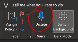 It amazes me that I can still discover features in <a href="/Outlook/">Microsoft Outlook</a> having used the application my entire career. I use dictation all the time on my #iPhone12 but this is my new favorite feature on my desktop!