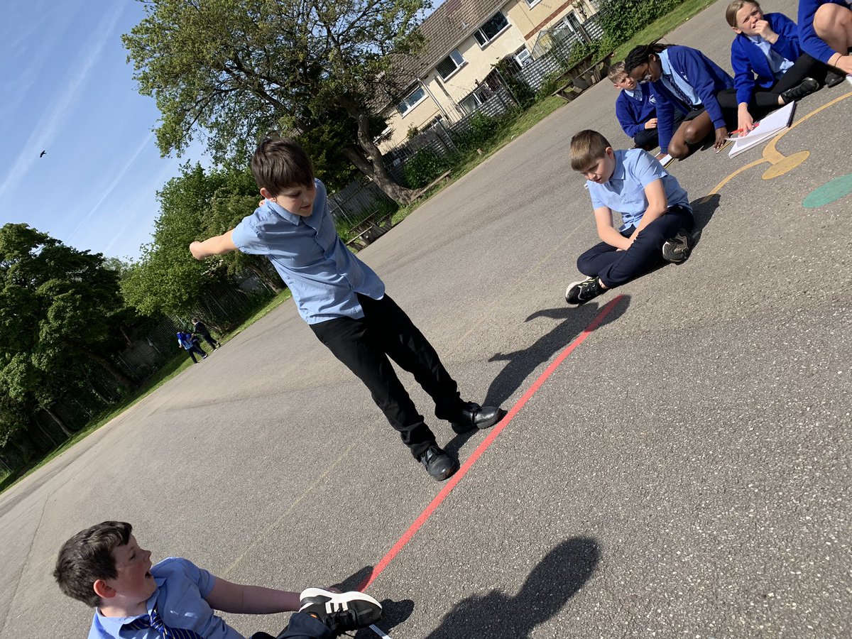 Does the height of a person affect the distance they can jump? 🤔 Fun in the sun as we carried out our investigation! ☀️