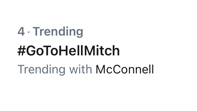 ProjectLincoln's tweet photo. Keep it up. #GoToHellMitch 🏴‍☠️ https://t.co/eRGGSbsty8