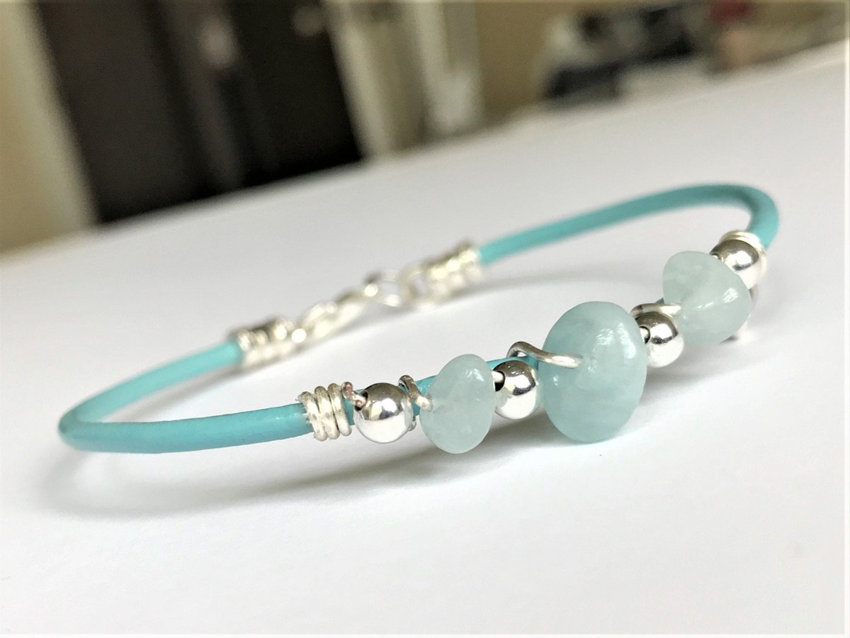 TheGiftClue's tweet photo. Excited to share the latest addition to my #etsy shop: Aquamarine Bracelet for Women and Girls
https://t.co/gGeYmz02oX #aquamarine #bohohippie #aries #gemstone #yes https://t.co/z8QSqo6BLu