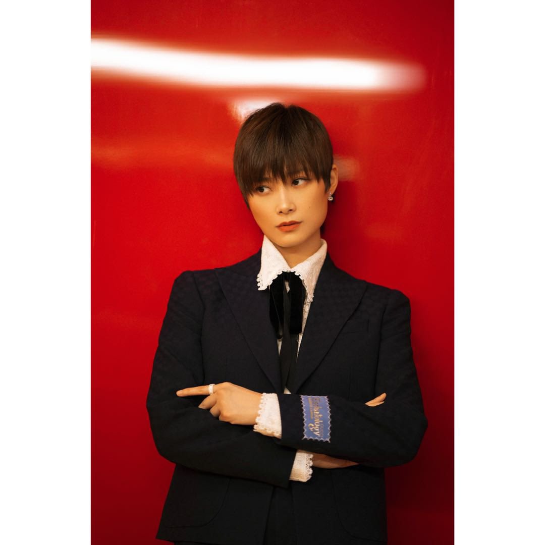 LiYuchun_Studio's tweet photo. Ambassador of Gucci Chris Lee attended #GucciGardenArchetypes in Shanghai @gucci
#liyuchun #chrislee#gucci https://t.co/4zIzJH6p6Z