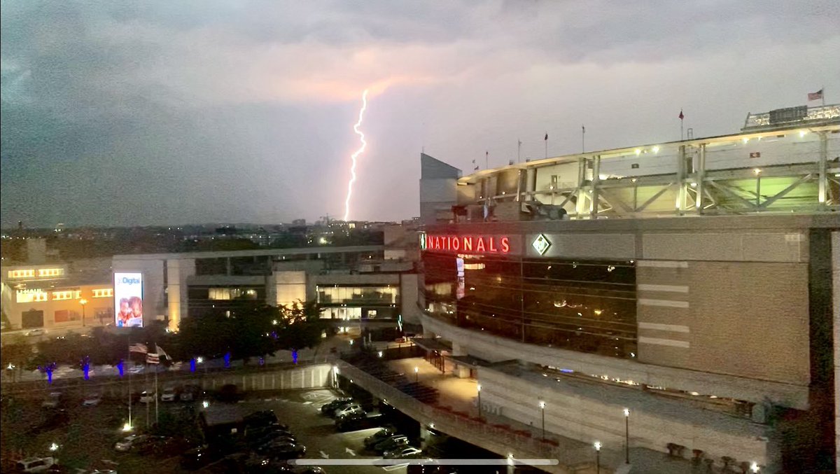 Airborne911's tweet photo. I mean, I’m not the guy who sees Jesus in his hash browns at Waffle House, but I captured these images of a lightning strike in DC last night. What do you see in the third frame? https://t.co/PLL1RXmrRC