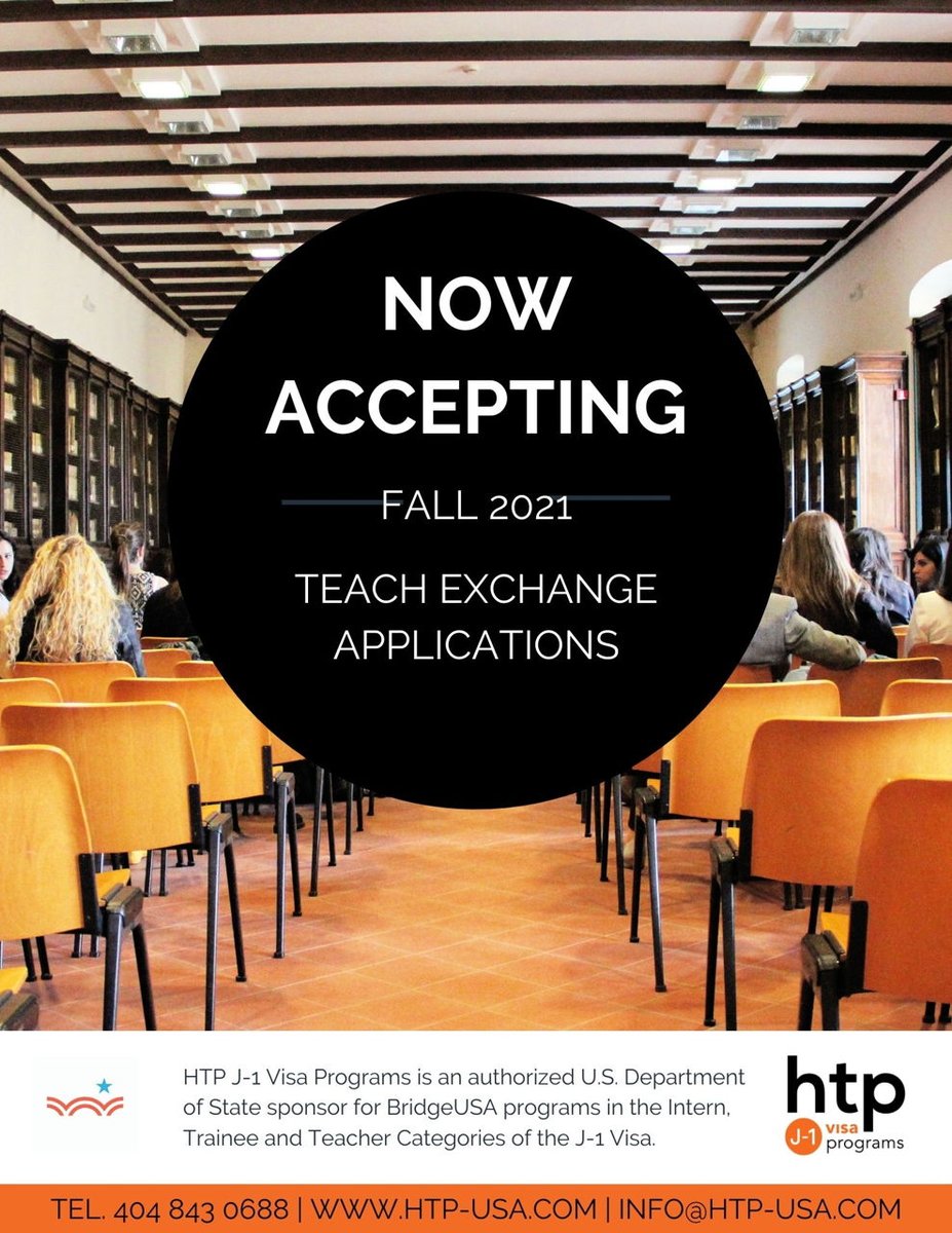 htp_usa's tweet photo. HTP is excited to announce we're accepting and processing application requests for K-12 Teachers participating in Teach Exchange programs! If you have a host school already in the U.S., contact us for a free sponsorship consultation! ✈️ 🍎 🌎 https://t.co/tXsBsjhsWR