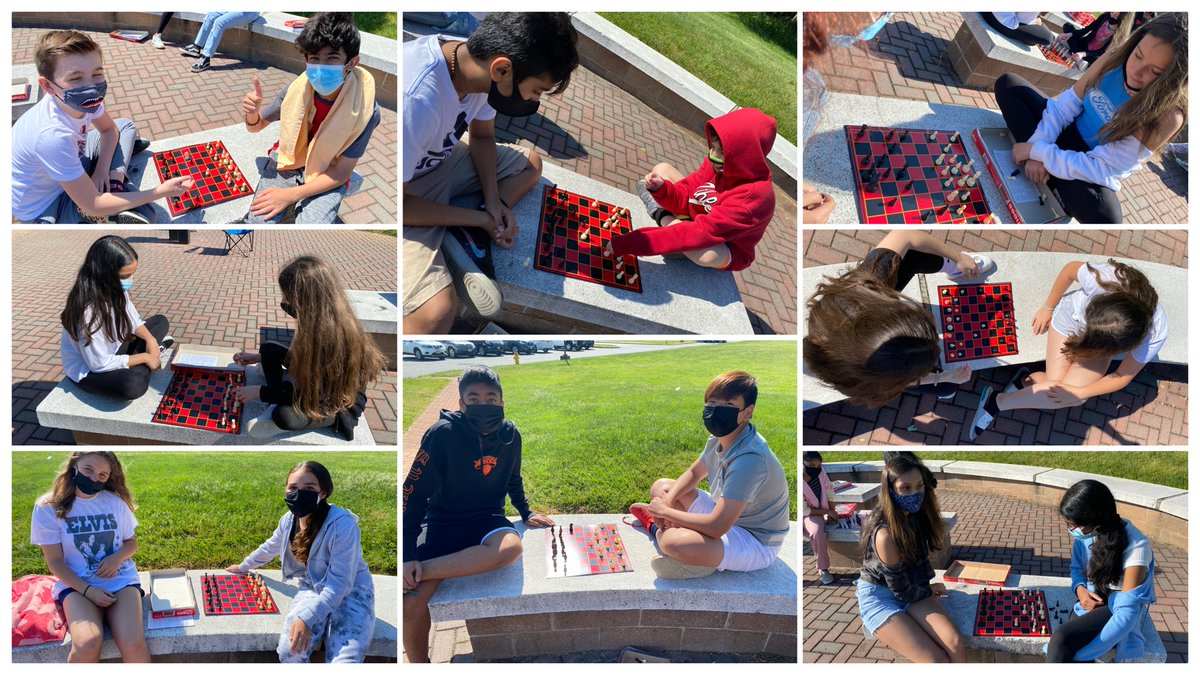 Scafine's tweet photo. Ss: Why have we been learning about kings, queens, knights, peasants, &amp; the Church for months?
Me: So that one glorious day in May we can go outside &amp; play the feudalism board game (aka chess) #pawnshop #chessrelief #chessismore #sayyestothechess @MarlboroMem @MTPSNJ https://t.co/iFcXIcnmqe