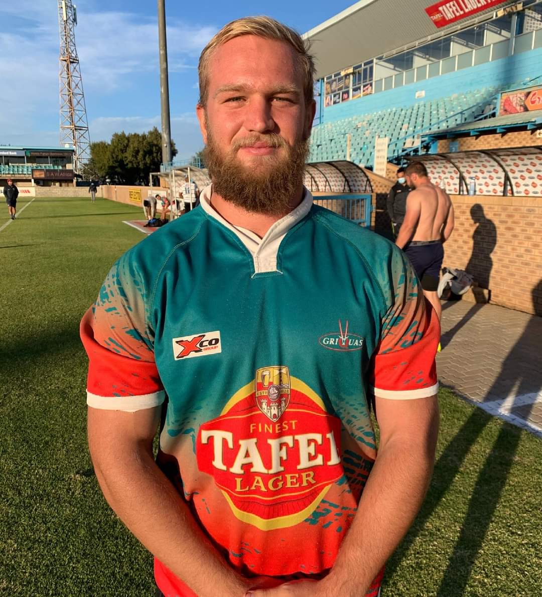 GriquasRugby's tweet photo. NEW PLAYER ALERT! Tafel Lager Griquas welcomes hooker @janco_uys. We know you will enjoy your time here and make the most of it!
#TafelLager #SixGunGrill #BarzaniGroup #NCtourism #Nashua #OFM #Klipdrift #TsogoSun #Twizza #HorseshoeInn #Vermeulens #Chanbe #bananaskinz #oxygenbuddy https://t.co/W4H5mXKyJ5