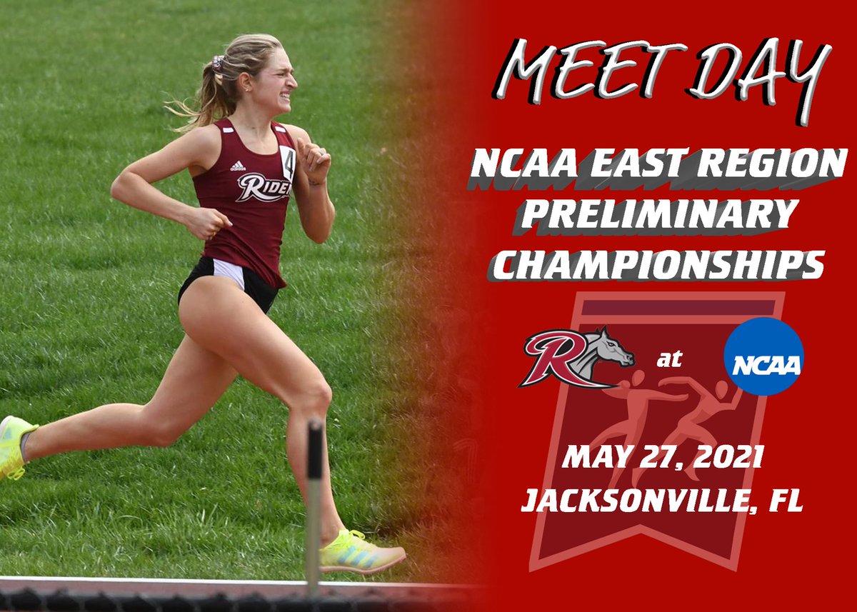 Tonight, <a href="/krissiegss/">Kris</a> toes the line in the first round of the 1500m at the NCAA East Prelims!

#GoBroncs #NCAATF
<a href="/RIDERATHLETICS/">Rider Athletics</a>