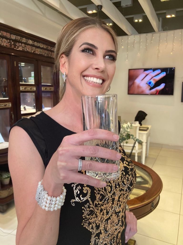I had so much fun today🥂 thank you Marlene du Pisani for capturing our beautiful <a href="/JennaClifford/">Jenna Clifford</a> - just a glimpse of our treasure chest 💍💎 come and have coffee ☕️ and see for yourself 😉