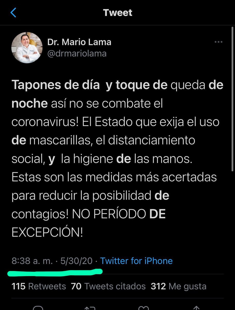JMichaelPaulino's tweet photo. Hola @drmariolama te acuerdas de este tweet https://t.co/sNVfefFTJJ