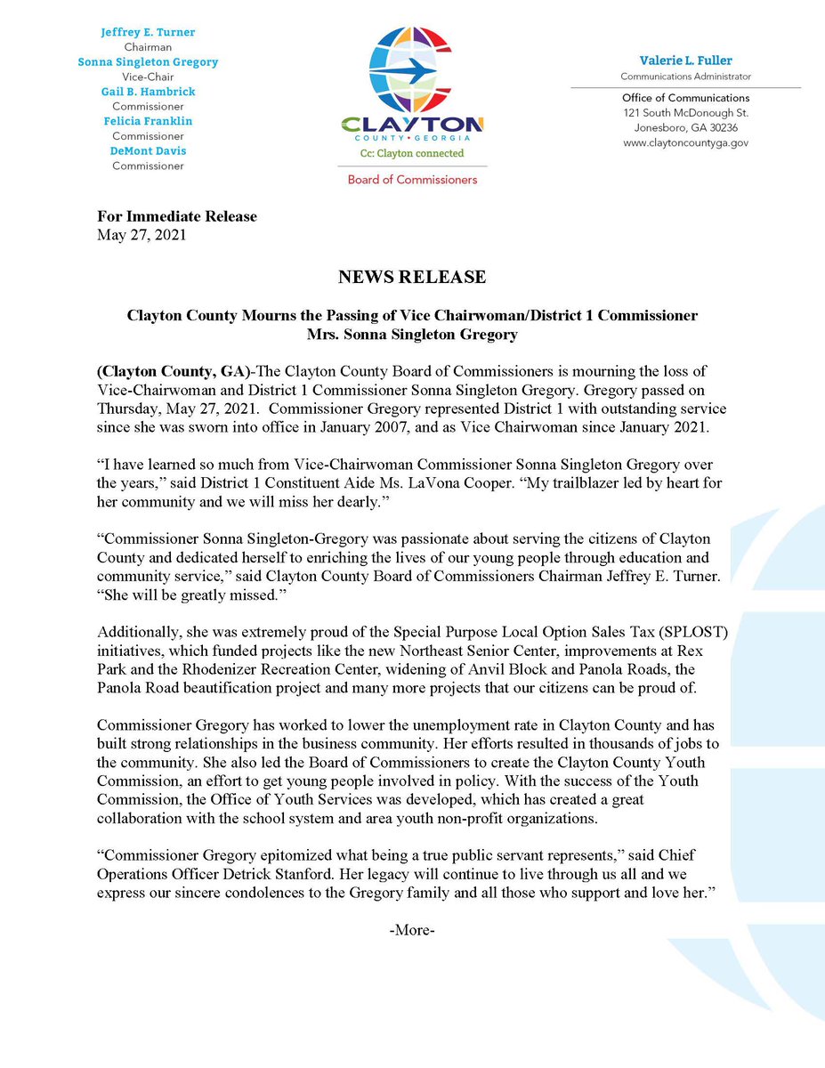 Clayton County Government (Board of Commissioners) tweet media