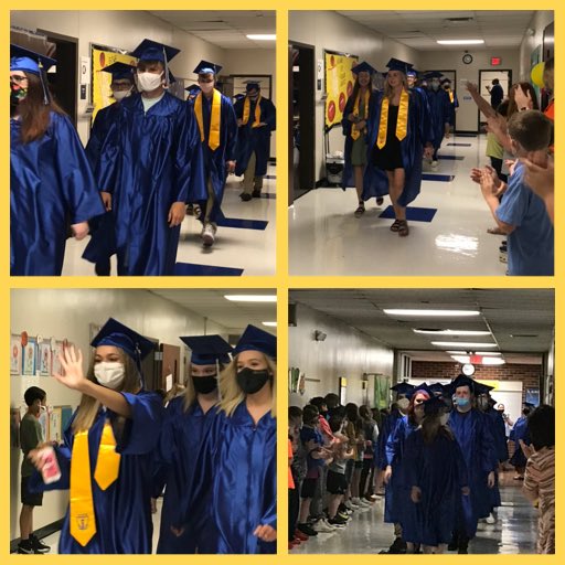 TonjaBrading's tweet photo. ⁦@nwhsmustangs⁩ 2021 Seniors take Congrats walk ⁦@NWESMustangs⁩ 1st thing today. #OnceAMustangAlwaysAMustang ⁦@MustangNWSports⁩ ⁦@NWMHS_Library⁩ ⁦@student_nw⁩ ⁦@GCCSchools⁩ ⁦@GCCSFoundation⁩ #MustangPride 🐴💙🐴💙🐴⁦@cjbrison⁩ https://t.co/khpYjZM93X