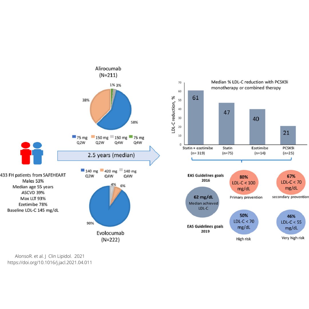 ateros_chile's tweet photo. PCSK9i reduce LDL-C 58% and rise 2016 & 2019 goals achievement in #familialhypercholesterolemia #PCSK9i #safeheartstudy @FHFamiliar @KarleziAlonso @atherosociety @TheFHFoundation https://t.co/UA4CZk3zTo