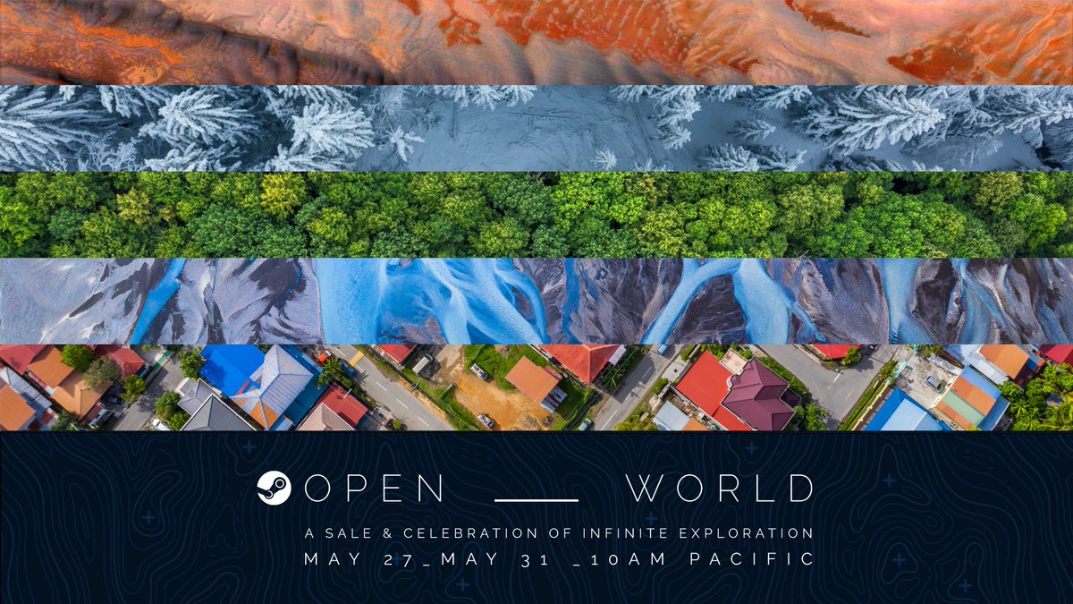 Steam Get Out There And Explore The Big Wide Steam Open World Sale On Now Through Monday At 10am Pacific T Co Vg1xu7nhf5 T Co Enqyzpooge