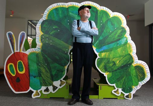 GlobeNames's tweet photo. Eric Carle, whose ‘Very Hungry Caterpillar’ conquered children’s literature, dies at 91. https://t.co/AZklwryQo9 https://t.co/bYE971VPtr