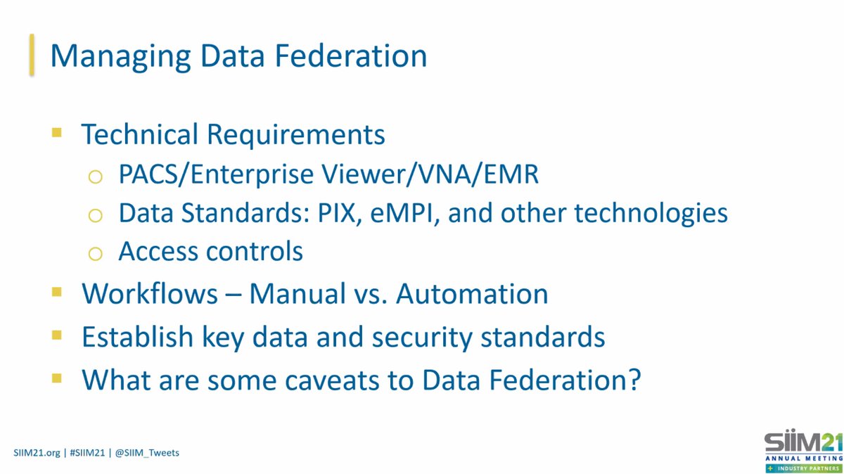 TanzSj's tweet image. Learning about appropriate tools to federate data: Technical and workflow requirements are just a start to the optimizing and freeing of data. @jsolejr @neilgsingh #SIIM_Retweets @UCSFHospitals