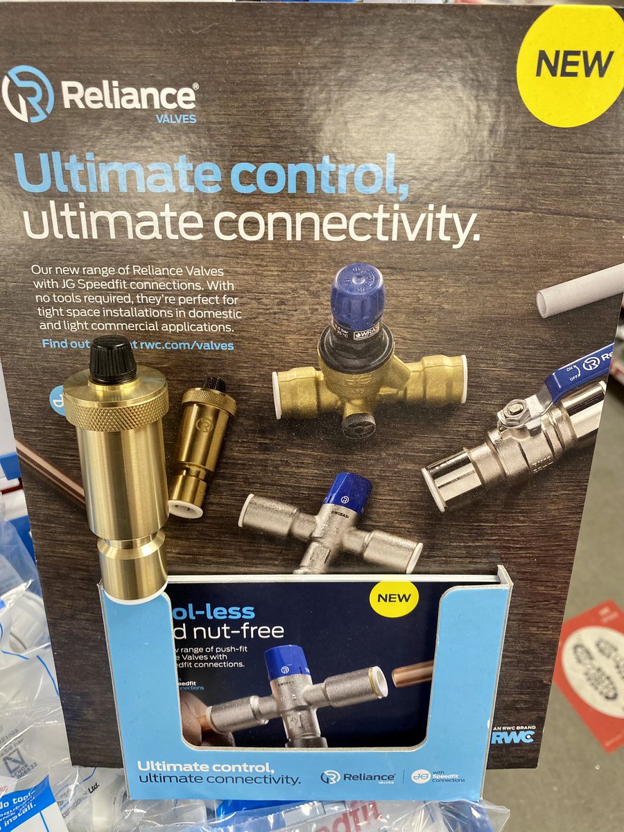 MattSmithRWC's tweet photo. @plumbaseuk in Gloucester keeping good stock of @JGSpeedfit and Reliance Valves.
Great support from Ian Shaw and his team 👍
Ask in Branch for more details.
#Layflatpipe #Plumbinglife #ufh #RWC https://t.co/8qDVbBSaX2