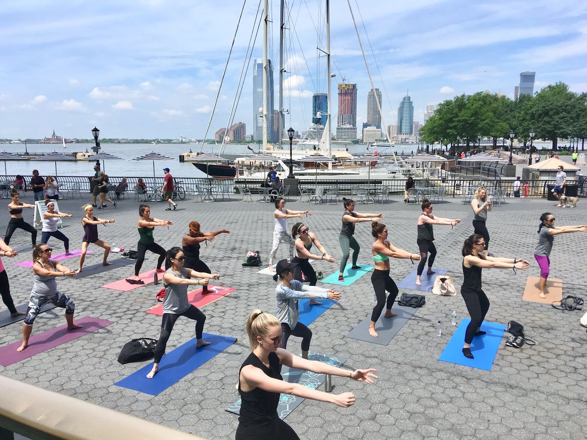 Brookfield Place (BFPL) New York (@bfplny) on Twitter photo Get moving with a series of FREE fitness classes on the waterfront #atBFPL. Every Wed, 5:30-6:30 PM, through 9/1 and Family Fitness is every Sat, 10-11AM, starting 6/5! Next week’s class is with <a href="/HummingPuppy/">Humming Puppy</a>.
For all of our waterfront activities: bfplny.com/life-at-bfpl-o… Get moving with a series of FREE fitness classes on the waterfront #atBFPL. Every Wed, 5:30-6:30 PM, through 9/1 and Family Fitness is every Sat, 10-11AM, starting 6/5! Next week’s class is with <a href="/HummingPuppy/">Humming Puppy</a>.
For all of our waterfront activities: bfplny.com/life-at-bfpl-o…