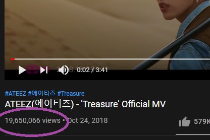 kaoz22's tweet photo. Please include "Treasure" in the other videos you play while str3aming for Kingdom - We're really close to 20M #ATEEZ #ATEEZ_x_LaPoem  #에이티즈 #ANSWERISOUT #ATINY  - https://t.co/GErX6t2CWM