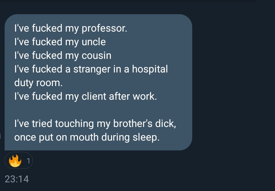 vathee90's tweet photo. #confessions 10
#schooldaysfun #professor #classroomsex
#uncle #strangerfuck
#vatheeThings #confessToVathee #bulgepants #incest #incestlove
#incestogay #officesex
#confess your #horny experience https://t.co/WeO6vv4KEH