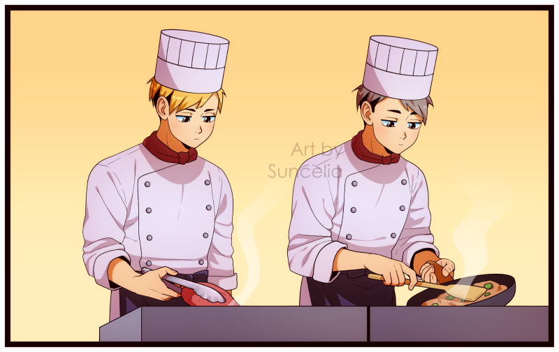 "Kitchen Accident"
The comic my Patrons voted for :) https://t.co/Pr2GVXzc70 