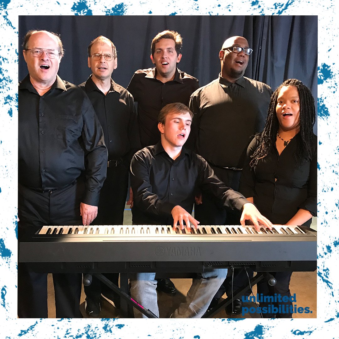 artsupla's tweet photo. Rex and Friends is a good looking group of a talented performers.

Throwback to the 'Autism Sings' event they loved performing at! https://t.co/IaqmoTJ8m4