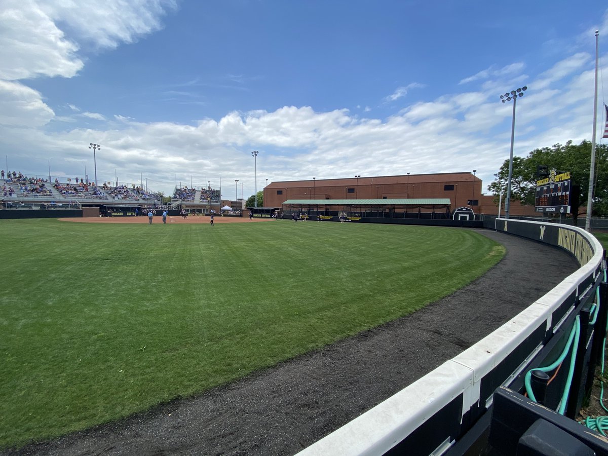 Had to pop to softball. Goddard on top of Spring Hill 2-1 through five, Lions score two in the fifth after loading the bases. Kendal Legrand is doing her thing in the circle, just one hit allowed