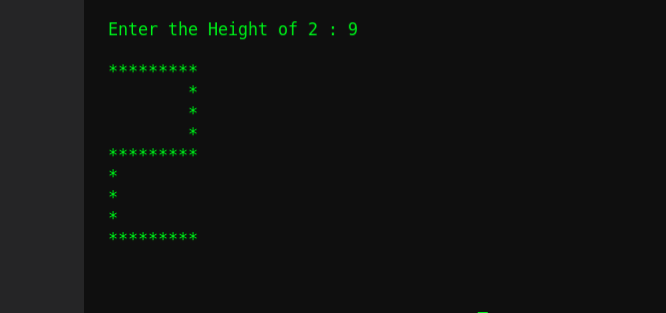 msgeekytaurus's tweet image. Day 54: Daily-Pattern Challenge
#100daysOfCode #WomenWhoCode #womenintech
Build your looping logic with this fun challenge by solving this pattern with your preferable languages👍

Today&apos;s Pattern👇 Number #2