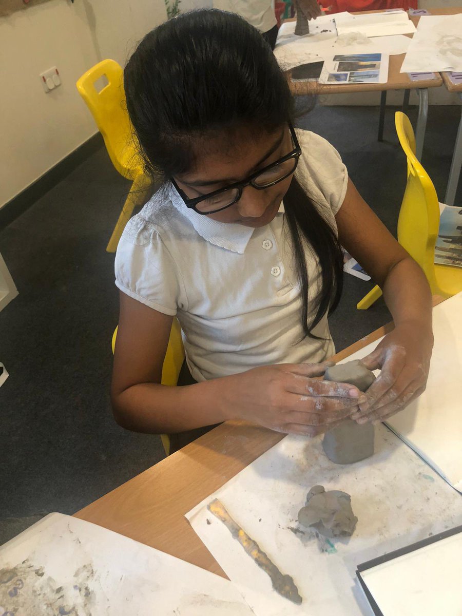 Year5WT_sch's tweet photo. Today we used clay to create iconic buildings from the London skyline. Children showed real resilience working with this new and challenging material and every single sculpture was outstanding. Well done, year 5! We can’t wait to see the final published display. https://t.co/exjfjdXqR9