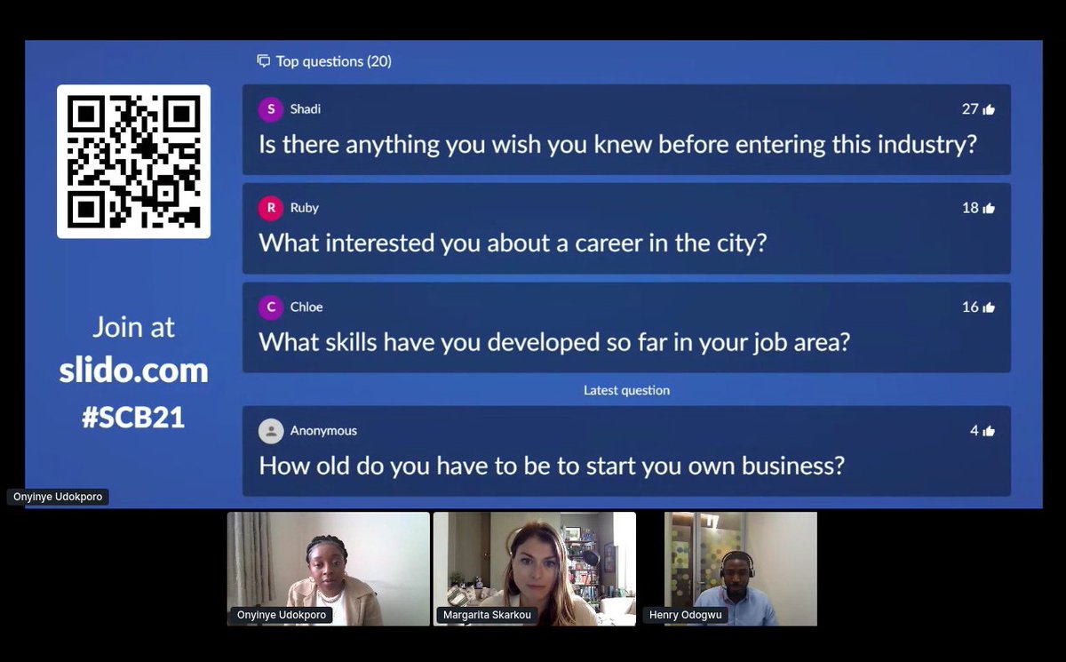 LMAppeal's tweet photo. What a fantastic day we had today for our digital #SheCanBe event. We hope those who joined us have been inspired & excited for a future career in the City. A big thank you to @OnyinyeUdokporo
@margaritaskarku & Henry Odogwu #IncludedAWM #inspireothers https://t.co/lMVeVBoqJK