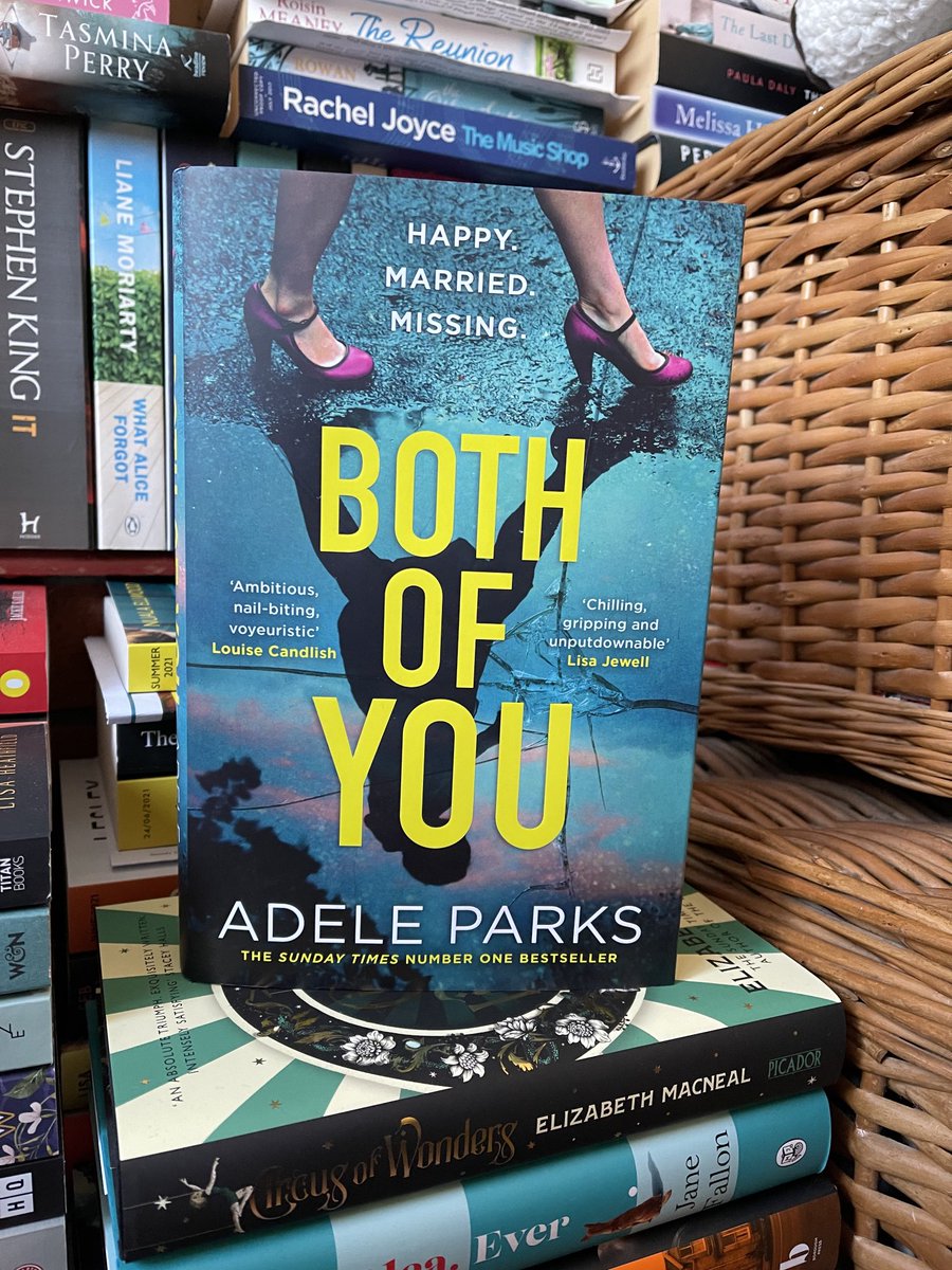 Today’s publishing day purchases 🥰🥰 #TheMissingSister ⁦@lucindariley⁩ & #BothofYou ⁦@adeleparks⁩. I’m so looking forward to starting them …