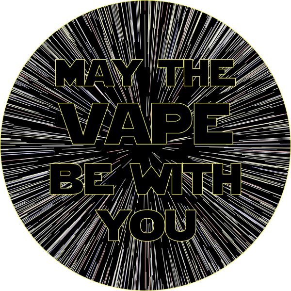 May the #vape be with you!
#WorldVapeDay #WVD21 #CommitToSwitch
#VapingSavesLives #Right2Switch #CelebrateTheVape