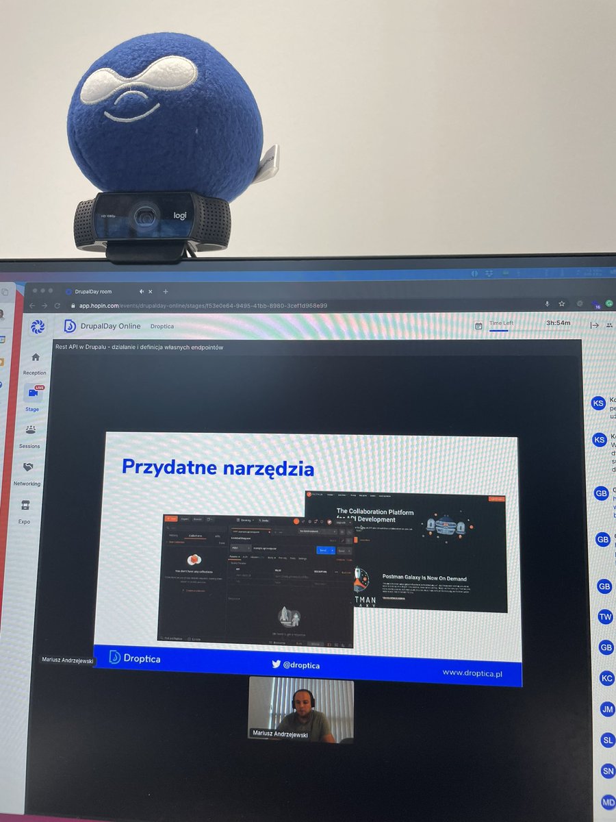 grzegorzbartman's tweet image. Trwa  #drupaldaypl. Można jeszcze dołączyć na DrupalDay.pl