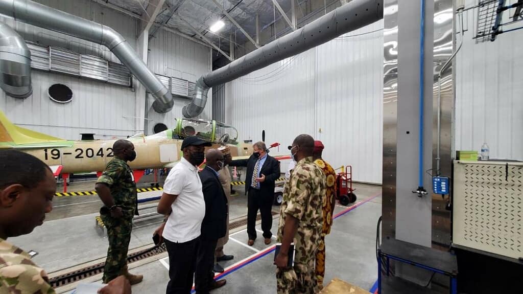 NigAirForce's tweet photo. NASS TEAM IN USA TO ASSESS PROGRESS OF WORK ON NAF A-29 SUPER TUCANO AIRCRAFT

https://t.co/nMAFVwvOII https://t.co/2HIgGnCwiW