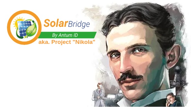 ANTUMID's tweet photo. Did you know that we call '#SolarBridge' internally at Antum the project "Nikola"! Out of respect, we do not use that name for commercial purposes. "Nikola Tesla" deserves respect! Don't use his name for profit. #RespectNikolaTesla #RespectDGB #RespectAntumID https://t.co/TLnBFqA5bl